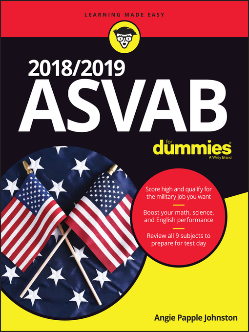 Title details for 2018 / 2019 ASVAB For Dummies by Angie Papple Johnston - Available